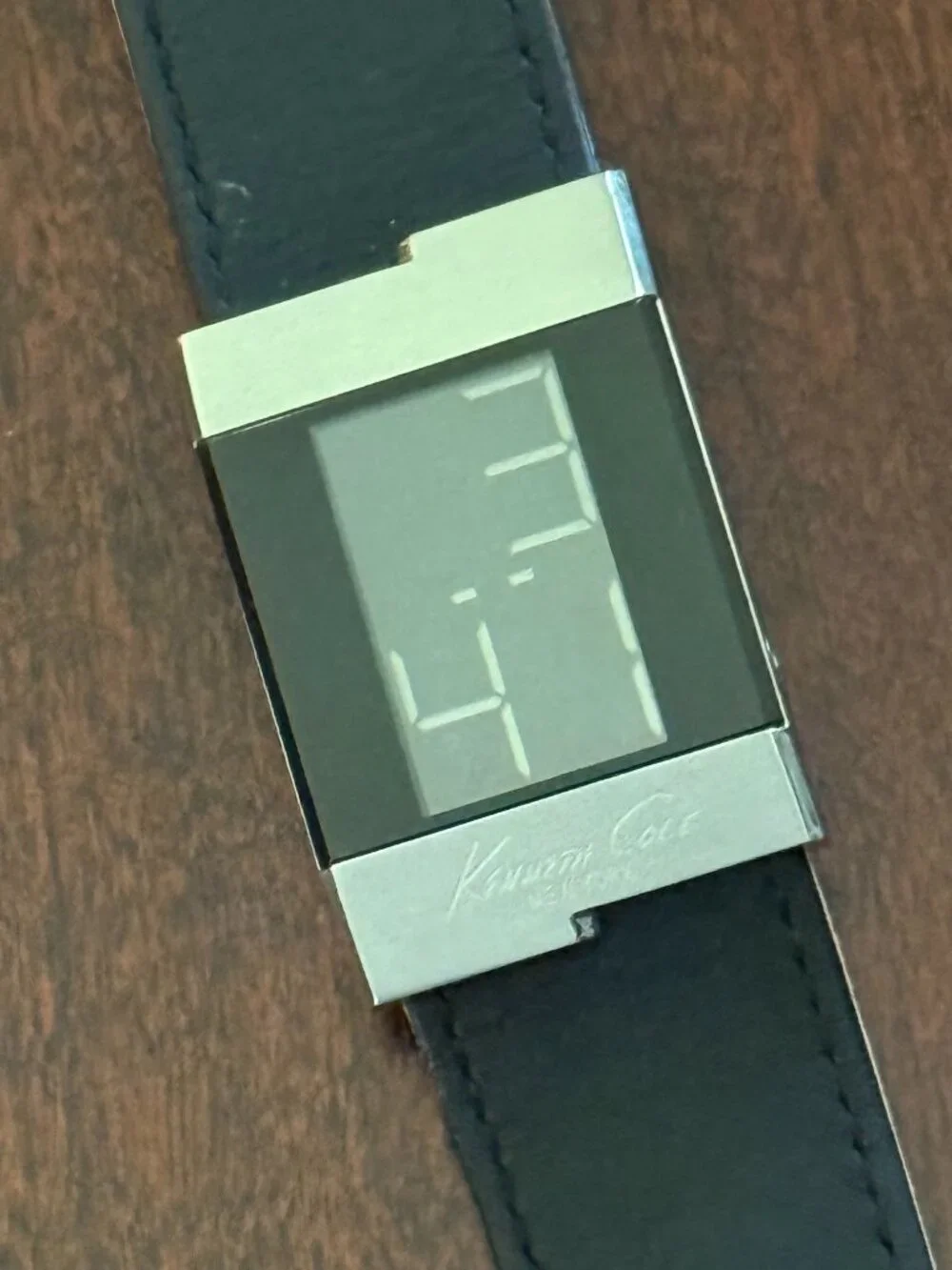 Vintage Kenneth Cole New York Minimalist Digital Watch (Model KC1296)